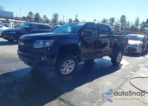 2022 Chevrolet Colorado 4Wd Short Box Lt z USA, uszkodzony, nr VIN 1GCGTCEN1N1246147